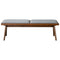 Keira Grey Fabric Bench