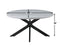 Keyla Faux-Marble Round Cocktail Table