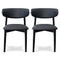 Korbin Dining Chair (Black PU)