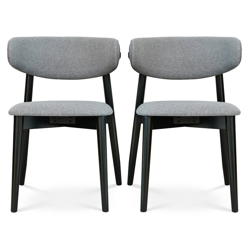 Korbin Grey Fabric Dining Chair