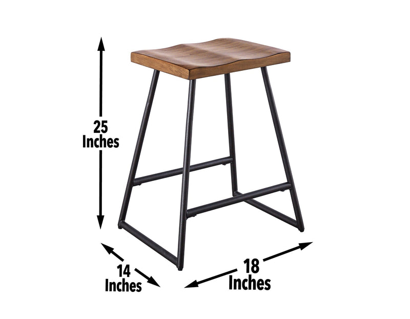 Landon 24″ Backless Counter Stool, Set of 2