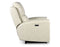 Laurel Dual -Power Leather Recliner, Ivory