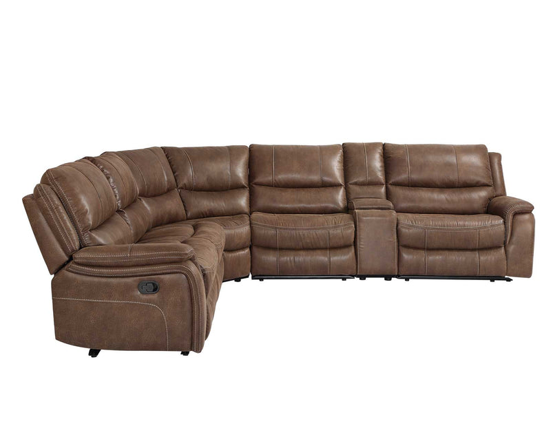 Lehi 6-Piece Manual Reclining Sectional