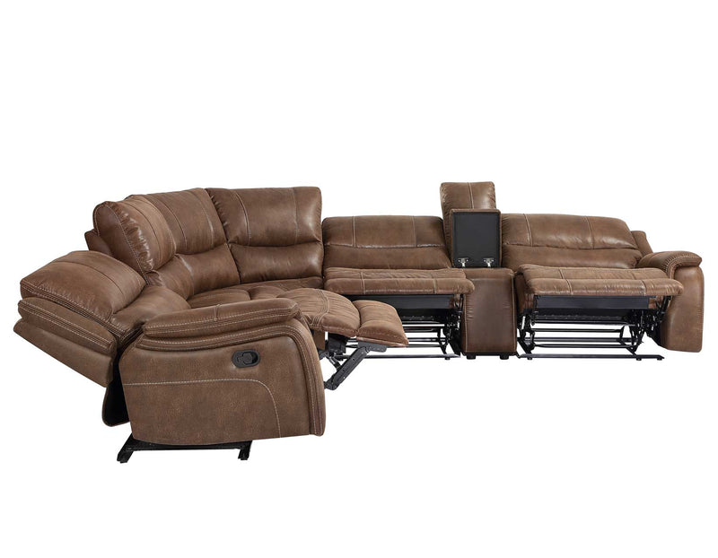 Lehi 6-Piece Manual Reclining Sectional