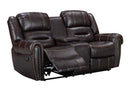 Lexington  3-Piece Mesa Brown Reclining Living Room Set