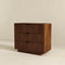 Lola Walnut Nightstand 3-Drawer