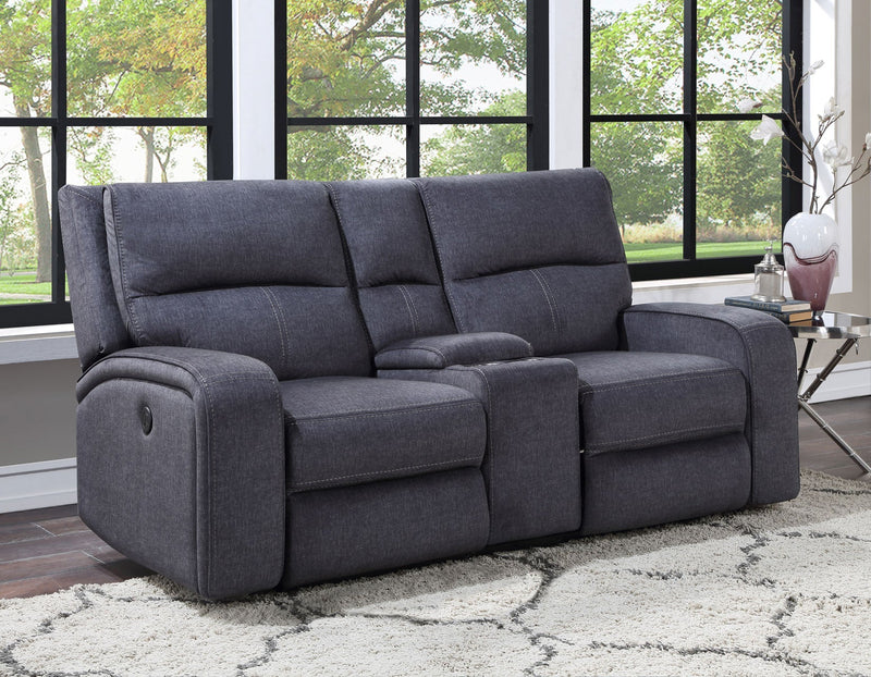 Lovell Power Console Loveseat