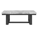 Lucca Gray Marble Cocktail Table