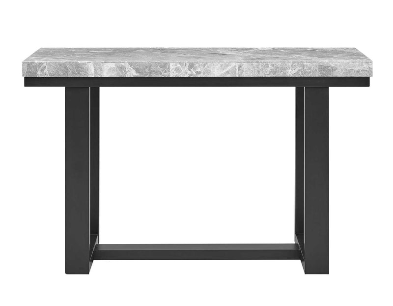 Lucca Gray Marble Sofa Table