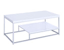 Lucia White 3-Piece Set(Cocktail & 2 End Tables)