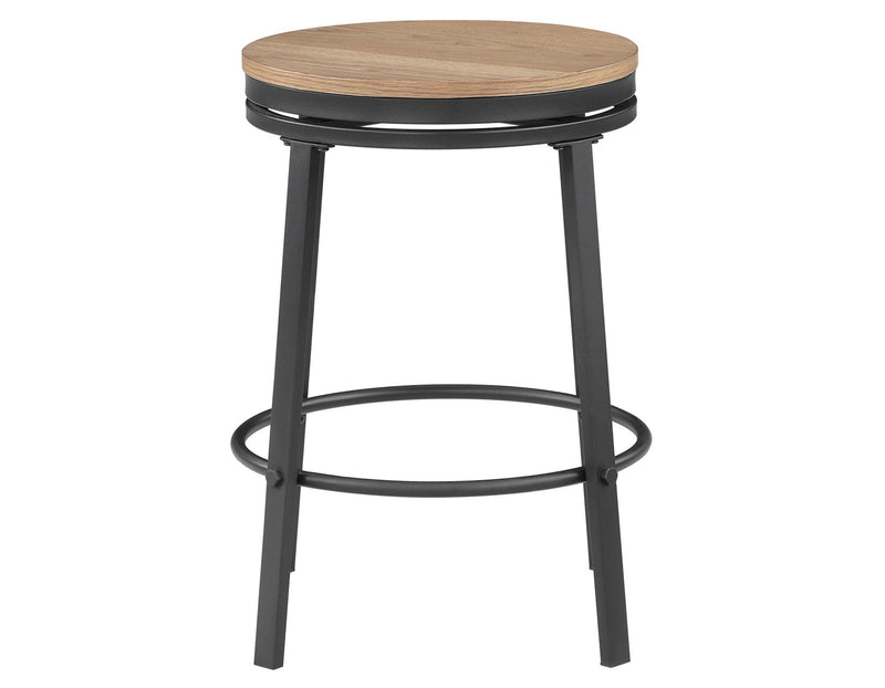 Magnolia 24″ Backless Counter Stool, Swivel, Set of 2