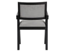 Magnolia Arm Chair, Black