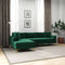 Mano Green Velvet LAF Sectional