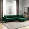 Mano Green Velvet LAF Sectional