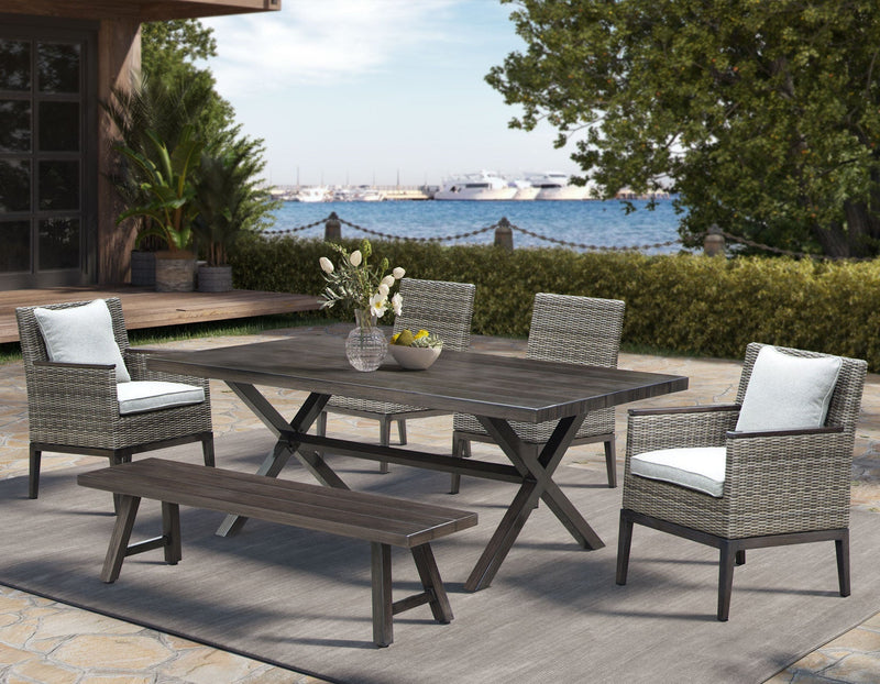 Marina Patio Backless Bench