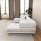 Marlow Ivory Velvet U-Shape Sectional