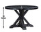 Molly 48-inch Round Dining Table, Black