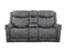 Morrison Dual-Power Reclining Console Loveseat, Stone