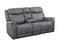 Morrison Dual-Power Reclining Console Loveseat, Stone