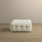 Mirage Cream Boucle Ottoman