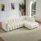 Mirage Cream Boucle RAF Sectional