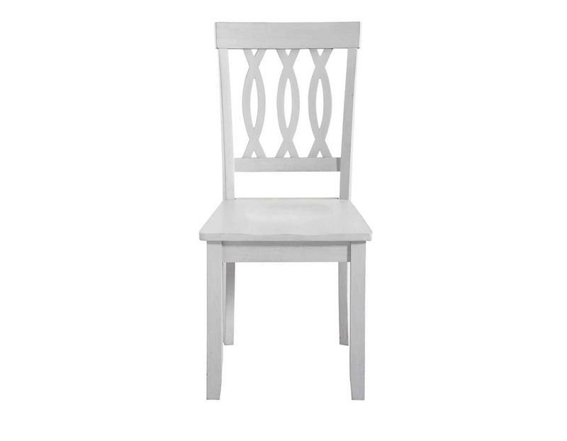 Naples Side Chair, White, Set of 2