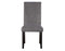 Napoli Side Chair, Gray Velvet