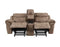 Nashville Manual Glider Recliner Console Loveseat