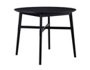 Oslo 46″ Round Counter Table, Black