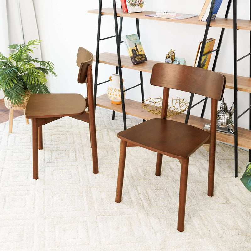 Pierre Walnut Dining Chair (Set of 2)