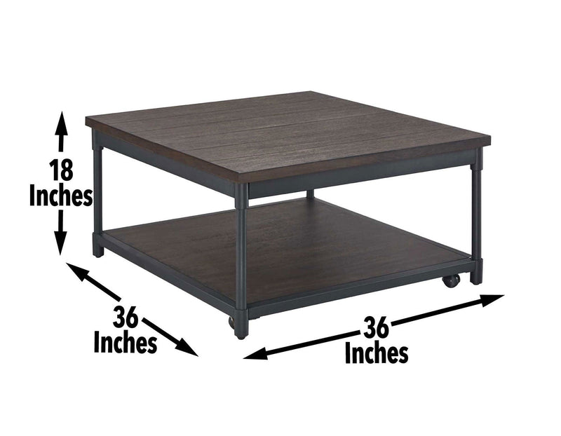 Prescott Lift-Top Cocktail Table w/Casters