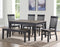 Raven Noir 59.5 Inch Dining Table