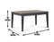 Raven Noir 59.5 Inch Dining Table