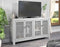 Rio 4-Door Accent Cabinet, Gray