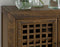 Rio 4-Door Accent Cabinet, Mocha