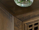 Rio 4-Door Accent Cabinet, Mocha