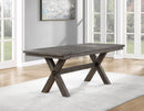 Riverdale 72-96-inch Trestle Dining Table w/2 -12-inch leaves