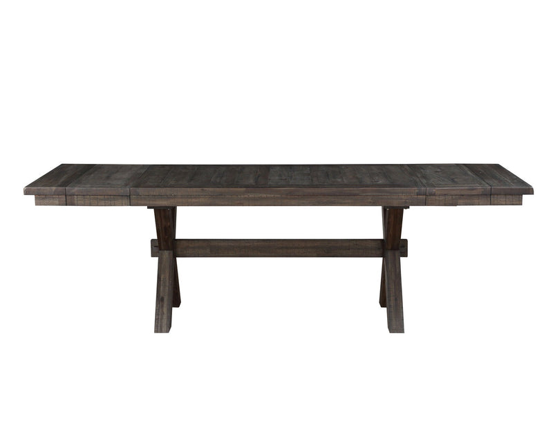 Riverdale 72-96-inch Trestle Dining Table w/2 -12-inch leaves