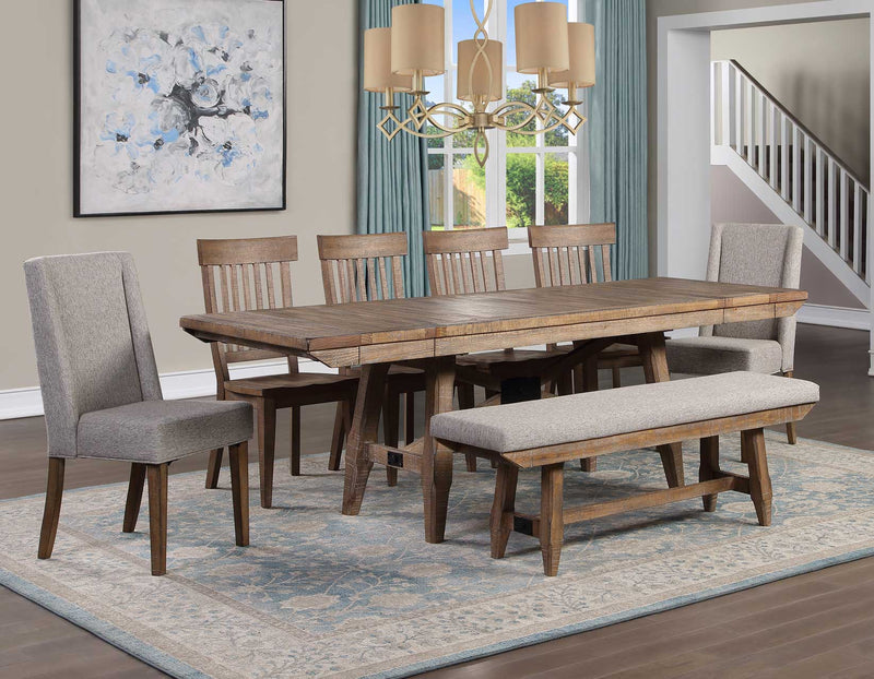 Riverdale 96-inch Dining Table w/2 12-inch Leaves