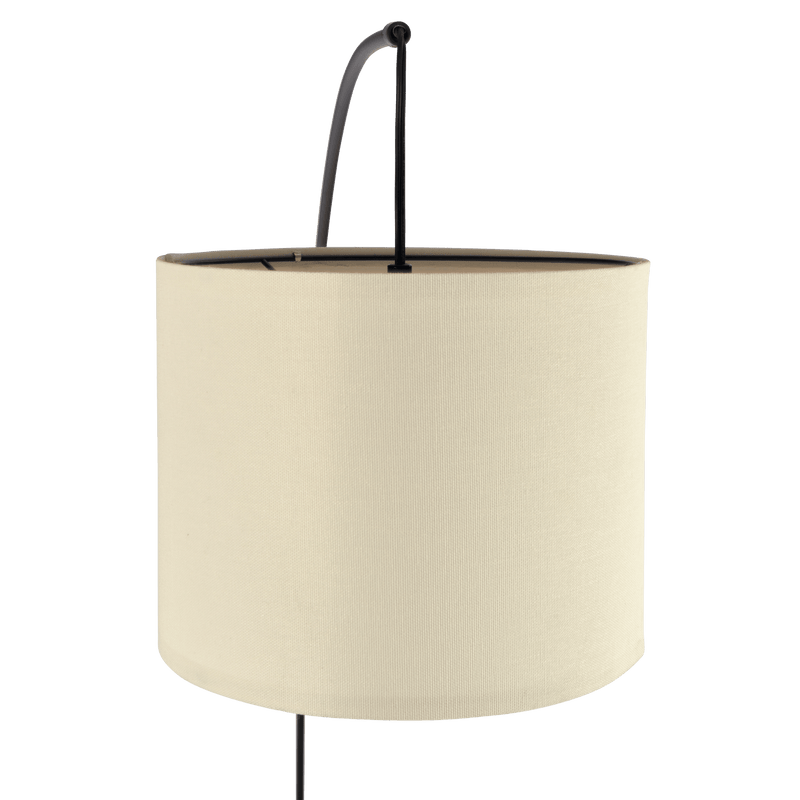 Royal 3-Arm Metal Arc Floor Lamp, Oil Rubbed Bonze with Linen Shade, 4 way Rotary Switch