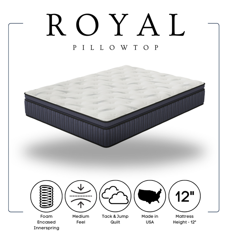 Royal Ultra Plush 12" Hybrid Queen Mattress