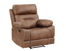 Rudger Manual Recliner, Brown