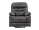 Rudger Manual Recliner, Gray