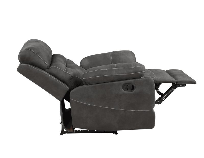 Rudger Manual Recliner, Gray