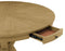 Rylie 48-inch Round Counter Dining Table with 4 Drawers and Folding Game Top, Natural Finish