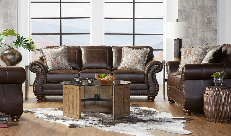 S17400 Ridgeline Brownie Living Room Set