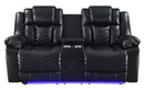 S2021 Lucky Charm (Black) Reclining Living Room Set