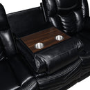 S2021 Lucky Charm (Black) Reclining Living Room Set