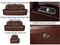 S2226 Rosewood Brown Power Reclining Living Room Set