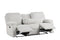 Bravo Beige Fabric Reclining Living Room Set